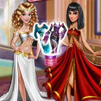Free online flash games - Dolly Princess Vs Villain Dress Up GlossyPlay game - Games2Dress 