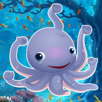 Free online flash games - Hiddenogames Hidden Little Octopus game - Games2Dress 