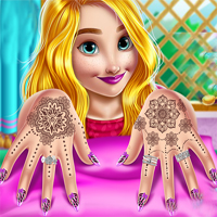 Free online flash games -  Princess Nail Salon game - Games2Dress 