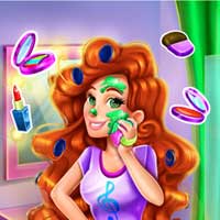 Free online flash games - Jessie Rockstar Real Makeover game - Games2Dress 