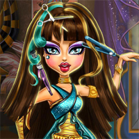 Free online flash games - Cleopatra Real Haircuts game - Games2Dress 