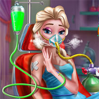 Free online flash games - Ice Queen Mission Accident game - Games2Dress 