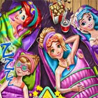 Free online flash games - Disney Girls Sleepover game - Games2Dress 