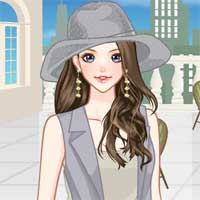 Free online flash games - Amazing Gray Anime game - Games2Dress 