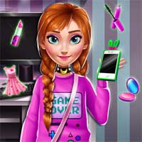 Free online flash games - Ice Princess Geek Fashion Girlg game - Games2Dress 