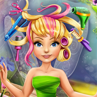 Free online flash games - Pixie Hollow Real Haircuts Girlsplay game - Games2Dress 