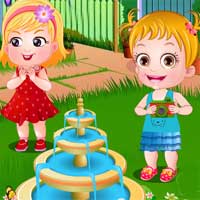 Free online flash games - Baby Hazel Spring Time game - Games2Dress 