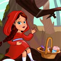 Free online flash games - Little Red Forest Adventures game - Games2Dress 
