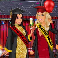 Free online flash games - Reality Stars Graduation game - Games2Dress 