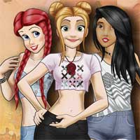 Free online flash games - Private Tumblr Party for Princesses game - Games2Dress 