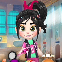 Free online flash games - Venellope Princess Makeover game - Games2Dress 