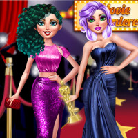 Free online flash games - Red Carpet Gala game - Games2Dress 