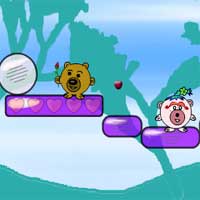 Free online html5 games - Dude Bear Love Adventure TimekillGames