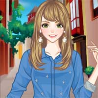 Free online flash games - A Happy Moment Anime game - Games2Dress 