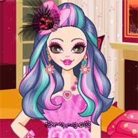 Free online flash games - Colorful Hairstyles Makeover game - Games2Dress 