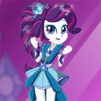 Free online flash games - Crystal Guardian Rarity game - Games2Dress 