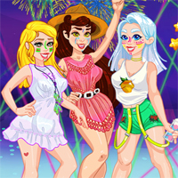 Music Festival Party Girlg