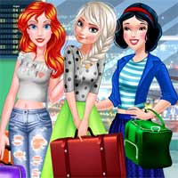 Free online flash games - Princesses Three Spring Festivals MyCuteGames game - Games2Dress 