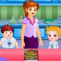 Free online flash games - Baby Hazel Science Fair game - Games2Dress 