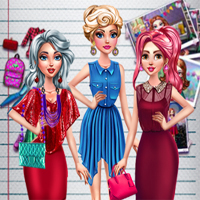 Free online flash games - Cute Girls Fashion Looks game - Games2Dress 