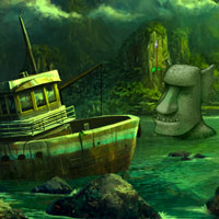 Free online flash games - Incognito Island Escape game - Games2Dress 