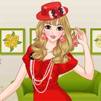 Free online flash games - Red Hot Makeover game - Games2Dress 