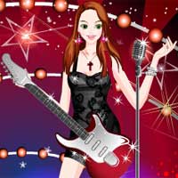 Free online flash games - Rock Concert game - Games2Dress 