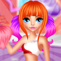 Free online flash games - Beautiful Cheerleader Treatment GirlGamey game - Games2Dress 