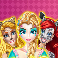 Free online flash games - Face Painting Central Park GamesForGirlz game - Games2Dress 