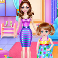 Free online flash games - Crazy Mommy Busy Day GamesForGirlz game - Games2Dress 