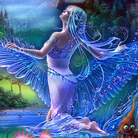 Free online flash games - Fairy Girls-Hidden Stars game - Games2Dress 
