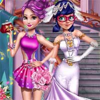 Free online flash games - Special Miraculous Wedding Girlhit game - Games2Dress 