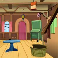 Free online flash games - KnfGame Fantasy House Escape game - Games2Dress 