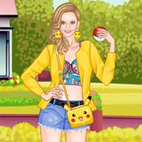 Free online flash games - Yellow Dressup Go game - Games2Dress 