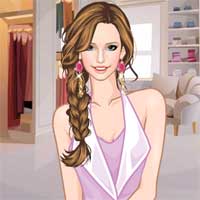 Free online flash games - Light Violet SweetyGame game - Games2Dress 