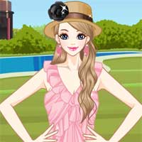 Free online flash games - Pleated Fashion game - Games2Dress 