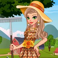 Free online flash games - Editors Pick Chic Farmer game - Games2Dress 