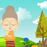 Games4King Cute Buddha Statue Escape