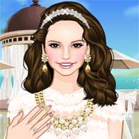 Free online flash games - White Wedding Makeover game - Games2Dress 