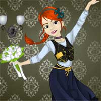 Free online flash games - Throwback Tiny Ballerina game - Games2Dress 