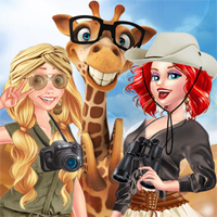 Free online flash games - Princess Safari Style game - Games2Dress 