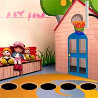 Free online flash games - Cute Girl Play School Escape game - Games2Dress 