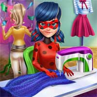 Free online flash games - Miraculous Hero Design Rivals game - Games2Dress 