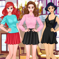 Free online flash games - Princesses Fashion Flashmob game - Games2Dress 
