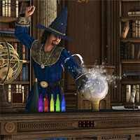 Free online flash games - 365Escape Wizard House Escape game - Games2Dress 