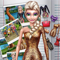 Free online flash games - Ice Princess Doll Creator game - Games2Dress 