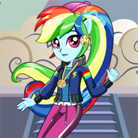 Free online flash games - Dances Magic Rainbow Dash Starsue game - Games2Dress 