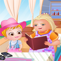 Free online flash games - Baby Hazel Granny House game - Games2Dress 