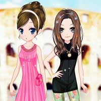 Free online flash games - Roman Holiday game - Games2Dress 