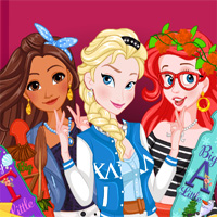 Free online flash games - Princess Sorority Rush Dressupwho game - Games2Dress 